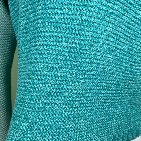 Forever 21 Mint Color Blocked Chunky Knit Sweater - Picture 7 of 7